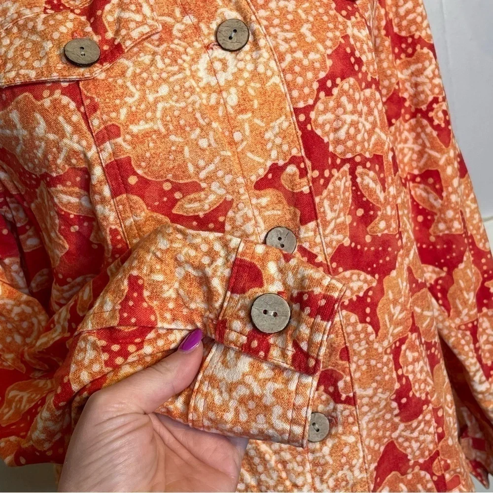Vintage Coldwater Creek Blazer Linen & Rayon vintage jacket